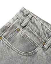 Load image into Gallery viewer, Butter Goods “Racer“ Denim Jeans // Grey Wash
