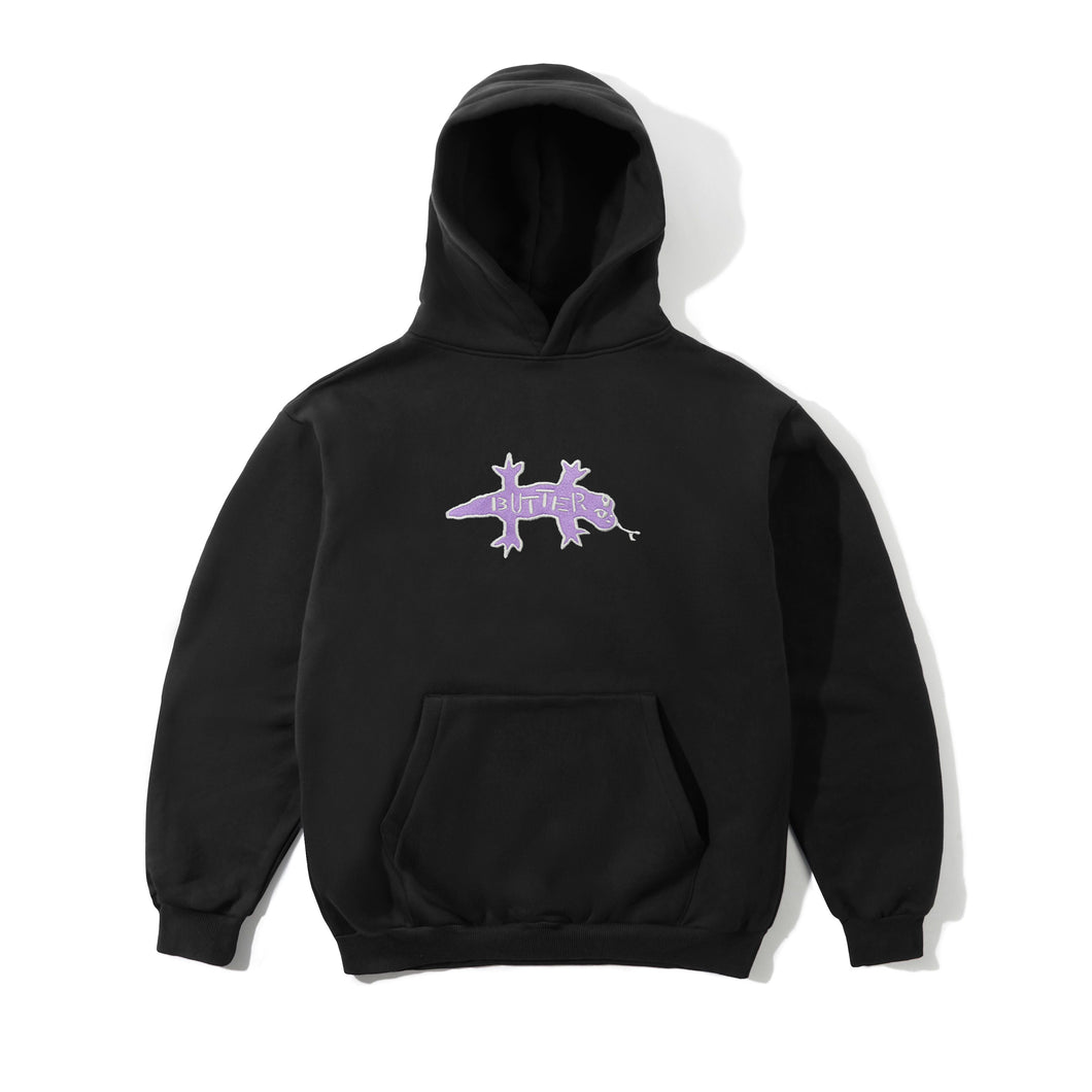 Butter Goods “Reptile“ Hoodie // Black