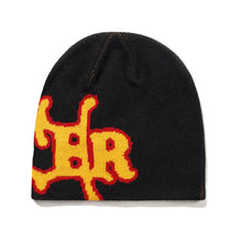 Load image into Gallery viewer, Butter “Serif“ Skully Beanie // Black
