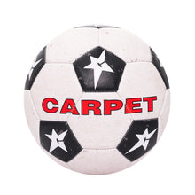 Load image into Gallery viewer, Carpet "Soccer" Ball // White/Black

