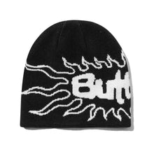 Load image into Gallery viewer, Butter “Solar“ Skully Beanie // Black
