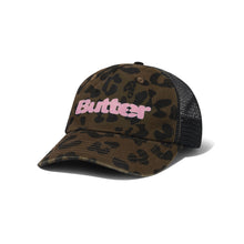 Load image into Gallery viewer, Butter “Stencil“ Trucker Cap // Leopard
