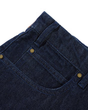 Load image into Gallery viewer, Butter Goods “Straight Leg“ Denim Jeans // Dark Indigo

