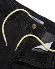 Load image into Gallery viewer, Butter Goods “Straight Leg“ Denim // Streaky Faded Black
