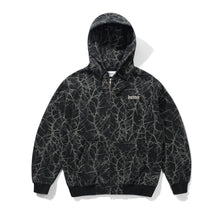 Load image into Gallery viewer, Butter "Thorn Waffle" Hoodie Zip // Black
