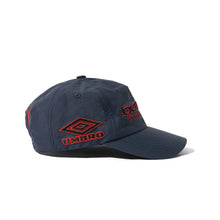 Load image into Gallery viewer, Butter Goods x Umbro "Victory" 5 Panel Cap // Navy
