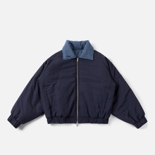 Load image into Gallery viewer, Dime "Reversible Bomber" Jacket // Navy
