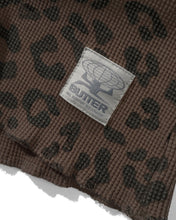 Load image into Gallery viewer, Butter "Waffle" L/S Tee // Leopard
