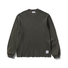 Load image into Gallery viewer, Butter "Waffle" L/S Tee // Washed Dark Grey
