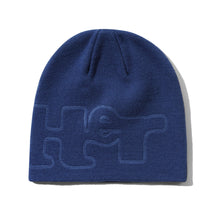 Load image into Gallery viewer, Butter “Warped “ Skully Beanie // Marine

