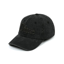 Load image into Gallery viewer, Dime &quot;Classic 3D Logo&quot; Hat // Washed Black
