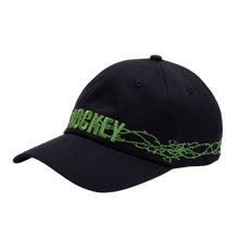 Load image into Gallery viewer, Hockey &quot;Thorns&quot; Hat // Black/Green
