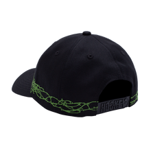 Load image into Gallery viewer, Hockey &quot;Thorns&quot; Hat // Black/Green
