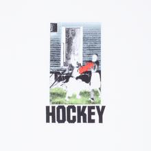 Load image into Gallery viewer, Hockey &quot;Front Yard&quot; Tee // White
