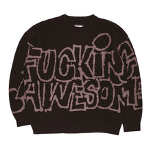 Load image into Gallery viewer, Fucking Awesome &quot;PBS&quot; Sweater // Black
