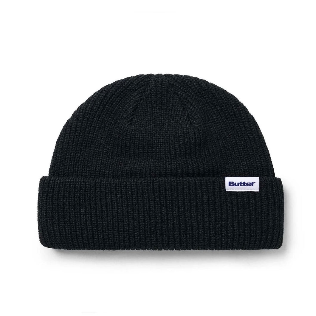 Butter Goods “Wharfie“ Beanie // Black