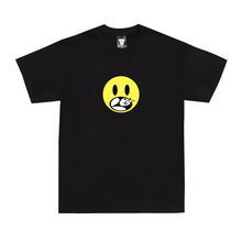 Load image into Gallery viewer, Limosine &quot;Happy Face&quot; Tee // Black
