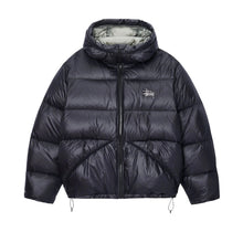 Load image into Gallery viewer, Stussy &quot;Micro Ripstop Down Parka&quot; Puffer Jacket // Phantom Black
