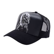 Load image into Gallery viewer, Hockey &quot;Resuscitate&quot; Trucker Hat // Black
