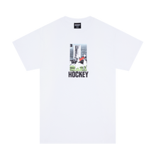 Load image into Gallery viewer, Hockey &quot;Front Yard&quot; Tee // White
