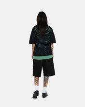 Load image into Gallery viewer, Stussy &quot;Big Mesh&quot; Polo Sweater // Black
