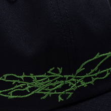 Load image into Gallery viewer, Hockey &quot;Thorns&quot; Hat // Black/Green
