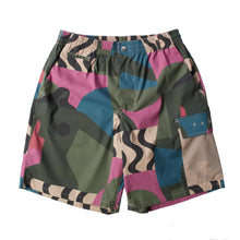 Load image into Gallery viewer, Parra “Distoreted Camo“ Shorts // Pink
