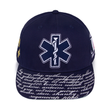 Load image into Gallery viewer, Mômes Paris “Cross “ Hat // Navy
