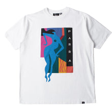 Load image into Gallery viewer, Parra &quot;Beached &amp; Blank“ Tee // White
