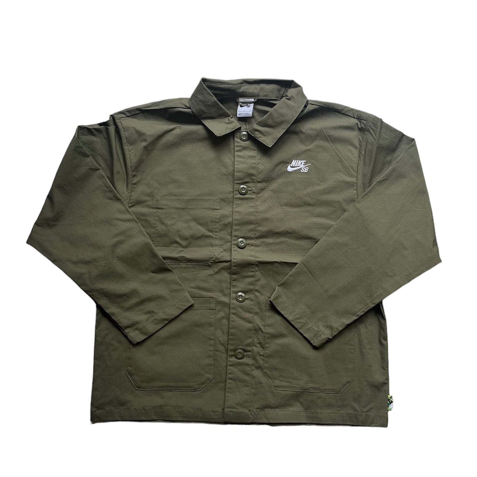 nike sb jacket green