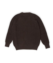 Load image into Gallery viewer, Dancer “Cotton Knit&quot; Sweater // Brown
