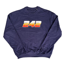 Load image into Gallery viewer, 242 &quot;Road Rage&quot; Crewneck // Navy

