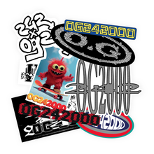 Load image into Gallery viewer, OG.2000 x 242 &quot;All 10&quot; Sticker Pack // Multi
