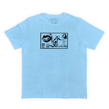 Load image into Gallery viewer, OG.2000 x 242 &quot;Just A Phone Call Away&quot; Tee // Baby Blue
