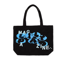 Load image into Gallery viewer, Lilypad &quot;MAG-A-ZINE&quot; Tote Bag // Black
