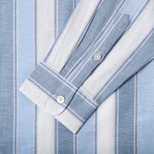 Load image into Gallery viewer, Stussy &quot;Wide Striped&quot; Shirt // Blue Stripe
