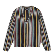 Load image into Gallery viewer, Stüssy &quot;Stripe Pattern&quot; Cardigan // Multi
