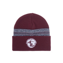 Load image into Gallery viewer, Fucking Awesome &quot;Greek Cuff&quot; Beanie // Maroon
