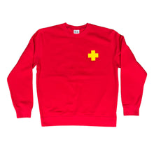 Load image into Gallery viewer, 242 &quot;Pharmafia&quot; Crewneck // Red
