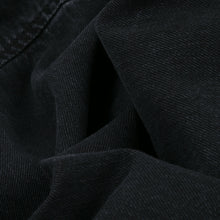 Load image into Gallery viewer, Dime “Hooded Denim“ Bomber // Black
