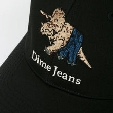 Load image into Gallery viewer, Dime &quot;Jeans Dino&quot; Cap // Black
