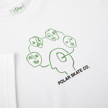 Load image into Gallery viewer, Polar &quot;Head Space&quot; Tee // White
