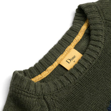 Load image into Gallery viewer, Dime &quot;Letterman&quot; Sweater // Olive
