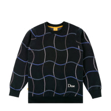 Load image into Gallery viewer, Dime &quot;Wave Knit&quot; Sweater // Black
