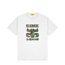 Load image into Gallery viewer, Dime &quot;I Know&quot; Tee // Ash
