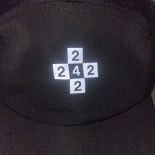 Load image into Gallery viewer, 242 &quot;Running&quot; Cap // Black/Reflective
