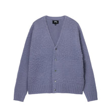 Load image into Gallery viewer, Stussy “Brushed“ Cardigan // Lavender
