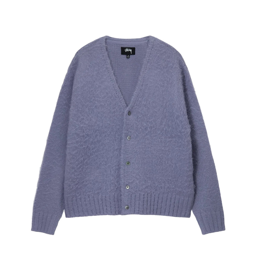 Stussy “Brushed“ Cardigan // Lavender