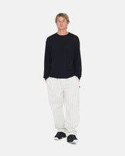 Load image into Gallery viewer, Stussy &quot; Brushed Beach&quot; Pant // Bone Stripe
