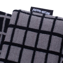 Load image into Gallery viewer, Fucking Awesome “Checker Block“ Beanie // Black Grey
